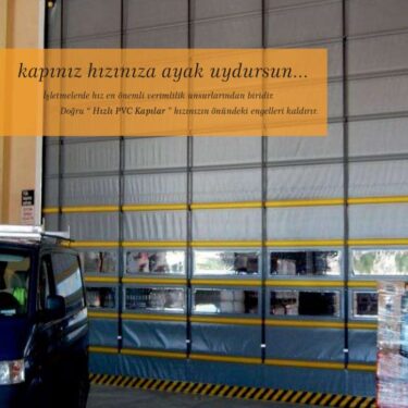 Yüksek Hızlı PVC Kapılar